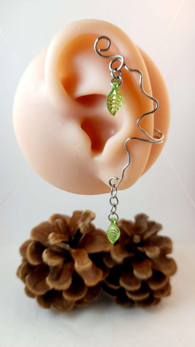 eafcuff decoration ivy &amp; leaf